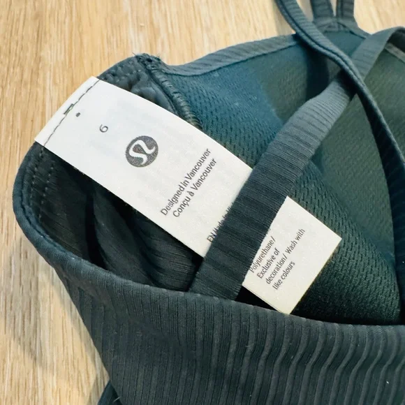 NWT Lululemon Like A Cloud Longline Ribbed Bra B/C 6 - Picture 6 of 8